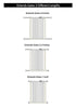 Wall Nanny Extender - 6 Inch Baby Gate Extension Kit, Extends Pressure Gates + Protects Walls (4 Pack) Black