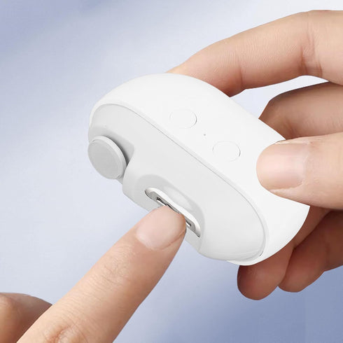 BTSEURY 3 1 Trimmer 2 Electric Nail Clipper, in Baby Electric Nail with Polishing Speed Fingernail Cutter with Light