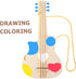 Toyvian 10 Pcs Miniature Guitar Toys | Child Guitar Crafts for DIY Painting and Wooden Guitar Toy