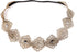 4pcs Lace Bows Baby Headbands for Girls - Soft Elastic Flower Bows Hair Accessories