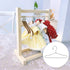 Toddmomy Black Felt Hangers, 10Pcs Mini Clothes Hangers for Doll Clothes, Ken Doll Accessories
