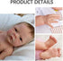 18 Inch 3+ EURORA Reborn Baby Dolls Girl, Silicone Vinyl Body, Sweet Girl Baby Dolls with Clothes and Bottles Gift