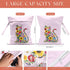 VBCVBGFH 4 Pack Cute Wet Bag Waterproof Washable Reusable Wet Dry Bag for Swimsuit Clothes Cloth Diaper Travel Beach