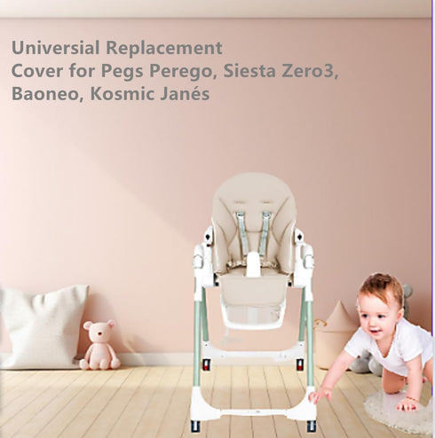 Generic High Chair Covers for Baby - Replacement Cover for High Chairs - Comfortable Cushion for Baby High Chair - High