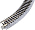 Kato (4-Piece), 150mm/(6") Radius/45-Degree USA Model Train Products UNITRACK Compact Tracks