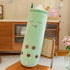 Cute Plushies Boba Plushie Long Pillow, Bubble Tea Stuffed Animal Gift for Kids and Adults (36 Inch)