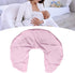 Nurnesy Soft Satin Pillowcase Washable Breathable Protect for Baby Hair and Skin, Nursing Pillow Cover for Feeding