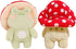 Cute Frog Plush Toy - 10" Stuffed Animal with Red Mushroom Hat for Kids and Adults
