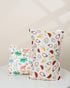 2 Pack 13"x 18" 12"x16" ALVABABY Toddler Pillowcases Stretchy Soft Kids Pillow Cover Fit or Envelope for Girl Boy