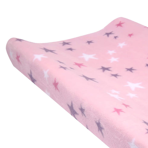 Bedtime Originals Rainbow Unicorn Changing Pad Cover for Baby