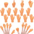 14 Pcs Tiny Finger Hands | Premium Rubber Mini Tiny Finger Puppets for Puppet Show, Gag Performance, Party Favors
