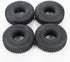 RCLIONS Rubber 1.0 Tires - Multi Terrain Pin Crawler Tyre 65x20mm for TRX4M SCX24 RC Crawler Car