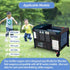 Abnaok Stroller Wagon Cargo Net, Large Capacity Mesh Storage Bag with Sorting Pockets, Compatible with WONDERFOLD