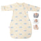Organic Cotton Transitional Baby Swaddling Sack Soft with Arms Up & Sleeves
