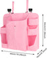 Luwecf Hanging Diaper Organizer Hanging Diaper Stacker for Changing Table, Crib, Playard Nursery Organization