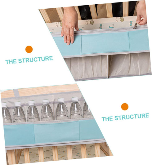 BESPORTBLE Versatile Diaper Organizer for Changing Tables