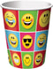 Creative Converting 322174 Show Your Emojions Paper Cups - 9 oz