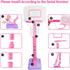 Toddler Pink Basketball Hoop - Height Adjustable Indoor Outdoor Goal with Balls for Ages 1-5