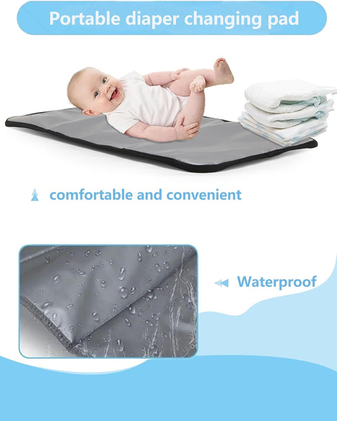 Awanhe Backpack, Diaper Bag Baby Bag with Changing Pad, Travel Waterproof Diaper Bag Tote, Newborn Essentials Must