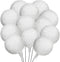 Sosation Golf Ball Balloons Decoration - Golf Themed Round Aluminum Foil Balloons for Birthday Party (12 Pieces)