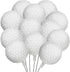 Sosation Golf Ball Balloons Decoration - Golf Themed Round Aluminum Foil Balloons for Birthday Party (12 Pieces)