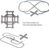 enttgo City Train Track Building Block Accessories, Train Track Accessories and Railway Track Expansion are Compatible