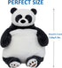 ronivia 21.5" 5.2 lbs Panda Weighted Stuffed Animals, Weighted Panda Plush Large Weighted Plush Animal Toy Pillow Gifts