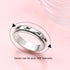 925 Yearace Spinner Rings for Anxiety Sterling Silver Rotatable Musical Note/Faith Over Fear/Dinosaur Stress Relieving
