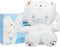 Microwave Heating Pad for Dogs, Heatable Stuffed Animals for Cramps Pain Relief, Cute Soft Cozy Pillow Plush Gifts for