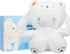 Microwave Heating Pad for Dogs, Heatable Stuffed Animals for Cramps Pain Relief, Cute Soft Cozy Pillow Plush Gifts for