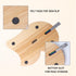 GSE Wooden 3-Track 29 Cribbage Board Game - Classic Three-Person Cribbage for Kids Adults Family Games