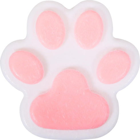 FauKait 1pcs Pink Big 5.5in Thin Squishy Cat Paw Squeeze Toys,Cute Kawaii Squishies,Cat