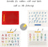 Replacement Magnetic Drawing Pen, 10 Pieces for Magnetic Drawing Board, Pen Replacement Magnapad A to Z and Numbers 0-9