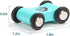 TOP BRIGHT Wooden Car Ramp Race Track Toy - Toddler Car Playset with 12 Pack Replacement Cars