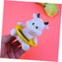 ibasenice Floating Bath Thermometer Cartoon Animal Tub for Safe Water Temperature Monitoring and Bathtub Calf Shape Fun