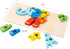 6 Pack Wooden Animal Toddler Puzzles for Kids Ages 3-5, Baby Montessori Toys for Kids Age 2 3 4 5 6 Years, 6 Animal Patterns Learning Jigsaw Toys for 3 Year Olds for Girl Boy Ideal Gift