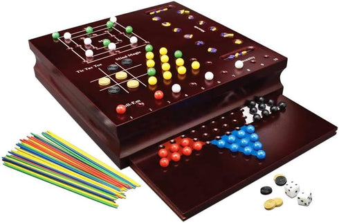 Family 10-in-1 Game Set