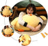 Funny Fat Chicken Plush Pillow - 17.7" Super Soft Simulation Mother Hen Doll, Cute Neck Pillow for Boys, Girls
