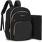 KABAQOO Baby Diaper Bag Backpack, Waterproof Diaper Backpack for Mom & Dad