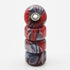 Fingerboard Wheels with Bearing CNC Lathed Swirl Color New Material (Red Mix)