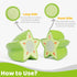 Mimiblooms Set Playset 3 4 5 6 Play Food with Cutting Fruits&Felt Tree Mat, Pretend Food Play Kitchen Accessories, Toy