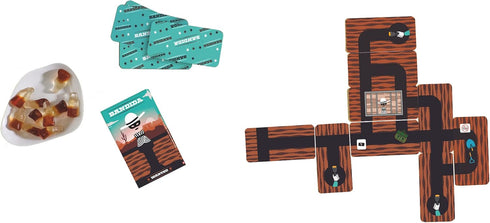 Bandida Card Game - Fun Strategy Game for Family Game Night, Cooperative for Kids & Adults, Ages 6+, 1-4 Players, 15