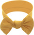 Handmade Cotton Baby Girl Headbands with Bows, Infant & Toddler Hair Accessories