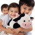 Crillop 25.6 inches, 5 lbs, Weighted Plush Cow Stuffed Animal, Soft Plushie for Kids and Adults (Cow Large)