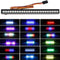 RC LED Light Bar Roof LED Lamp Kit, 20 Light Modes Control 155mm for 1/10 TRX-4 TRX-6 D90 HSP Redcat RC4WD Tamiya Axial