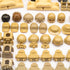 Special Military Soldier Style Weapon Sets - Military Weapon Pack Accessories Kits, Compatible with Major Mini Figure