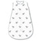 Amazing Baby Cotton Muslin Sleeping Sack, Wearable Blanket with 2-way Zipper, Zebras, Black, Medium (6-12 Month)