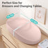 YENING Waterproof Leather Baby Changing Pad - Pink Dresser Mat