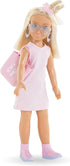 Corolle Girls Valentine Shopping Surprise Set, Fashion Doll and 6-Piece Accessory Set for Kids Ages 4 Years+