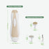 Trimmer Set 4 haakaa Baby Nail Electric Baby Nail Clippers Kit for Newborn, Toddler or Adults Fingernails and Toenails